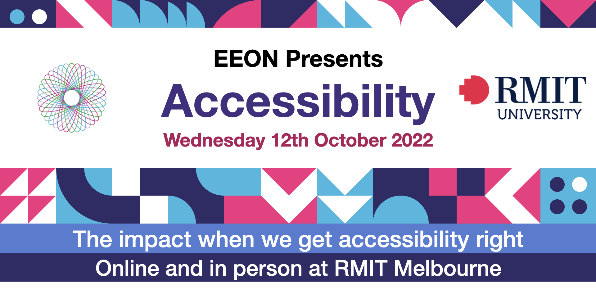 EEON Presents Accessibility: stories from people about the impact when we get it right